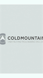 Mobile Screenshot of coldmountain.co.uk